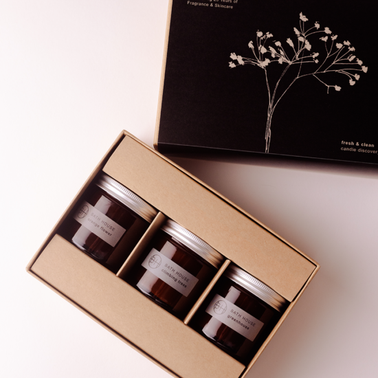 Fresh & Clean Candle Discovery Set Brow HQ