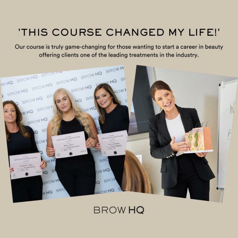 Brow training courses chester